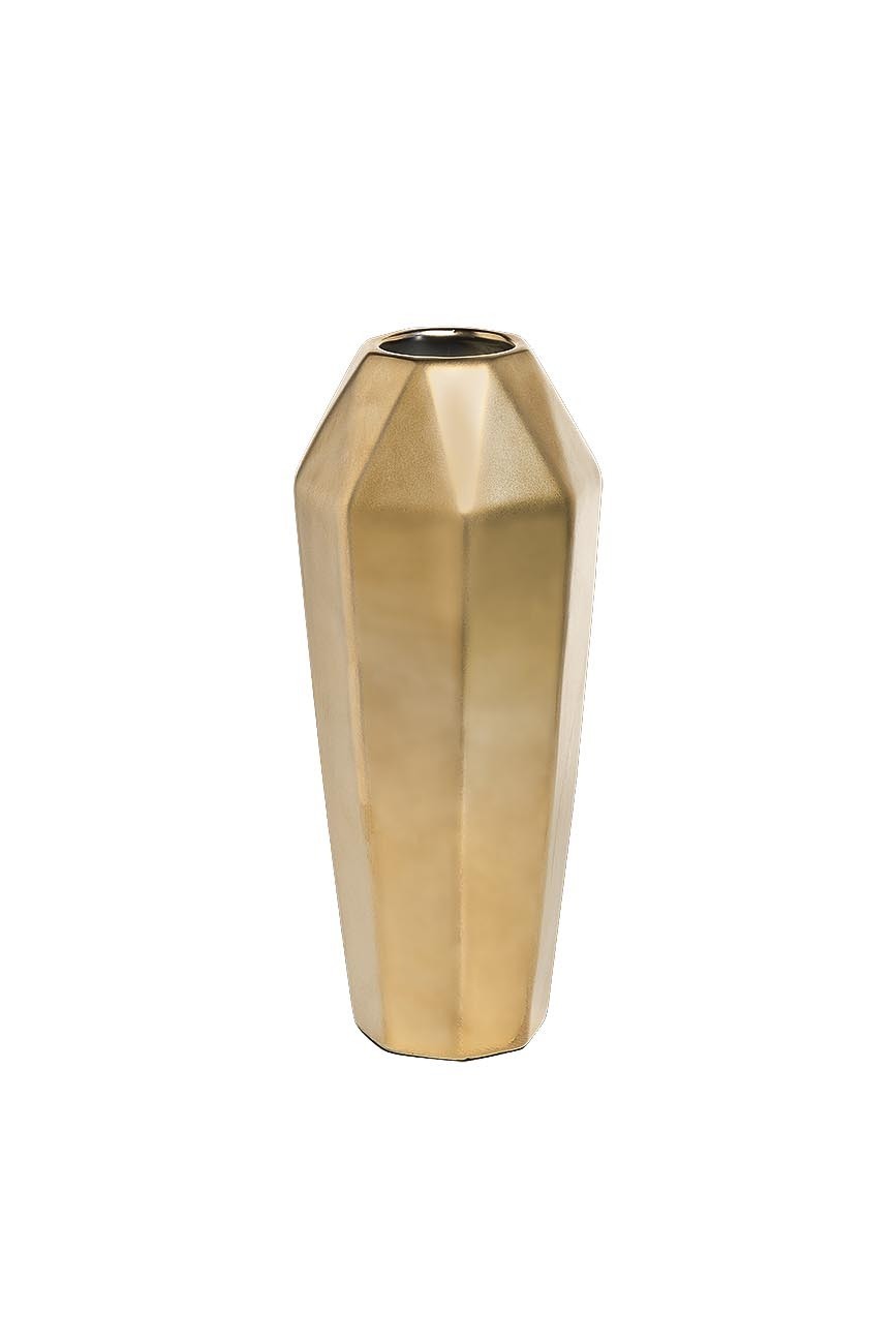 Ваза керамическая золотая Garda Decor 55RD3750M