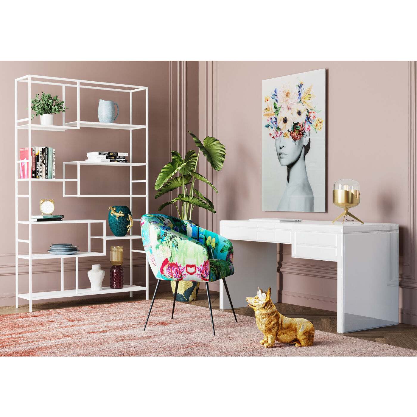 Картина Lady Flowers 53073 Kare