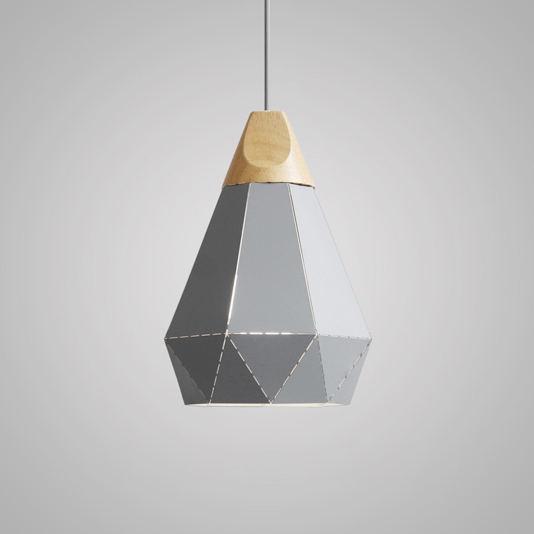 Подвесной светильник EDGE D22 A Grey by ImperiumLoft