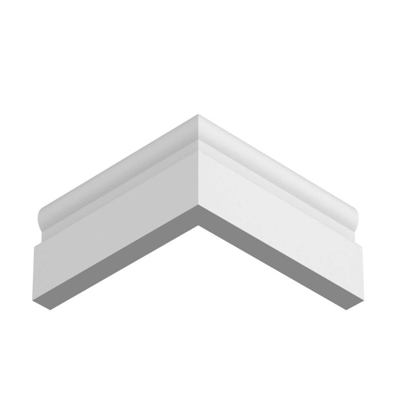 Плинтус Ultrawood арт. Base 0010 (2440 x 127 x 25 мм.)