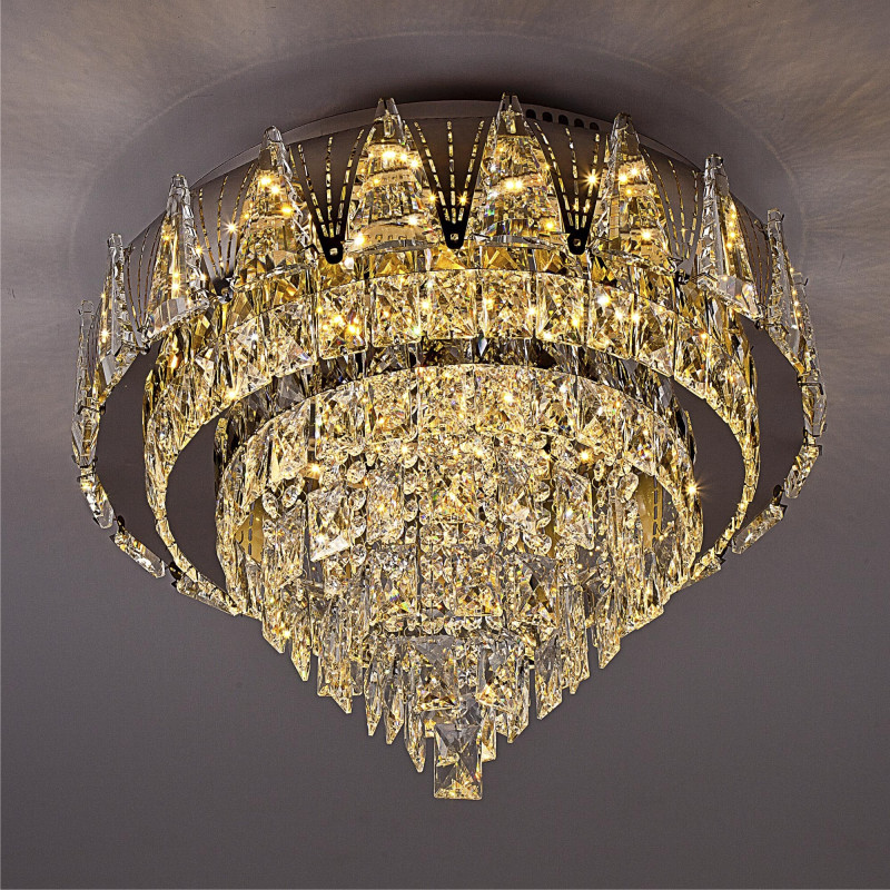 Накладная люстра LED4U L9437-500 CR с УД