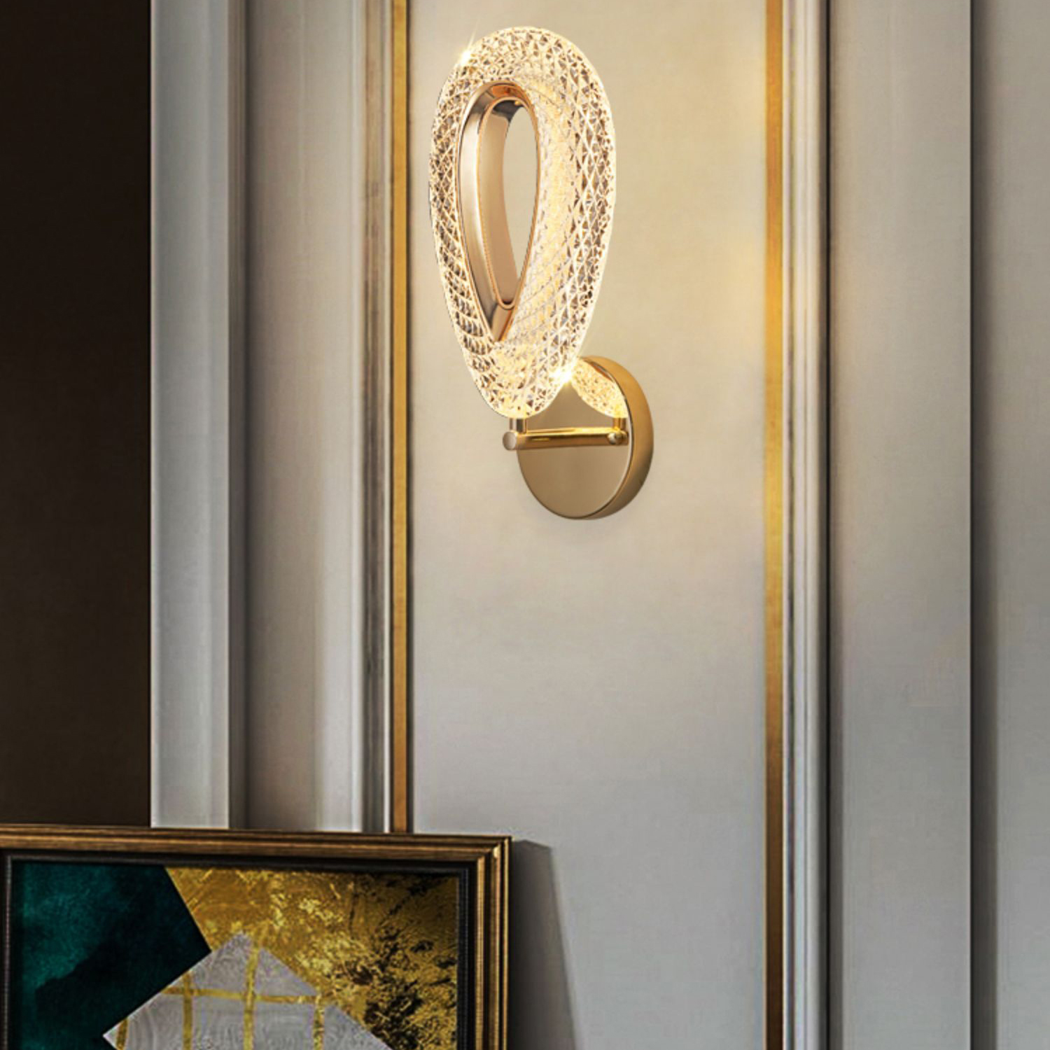 Настенный светильник KEZIA C WALL Трехцветный свет by ImperiumLoft