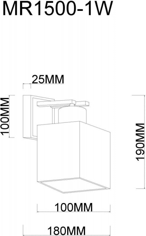 Бра MyFar MR1500-1W