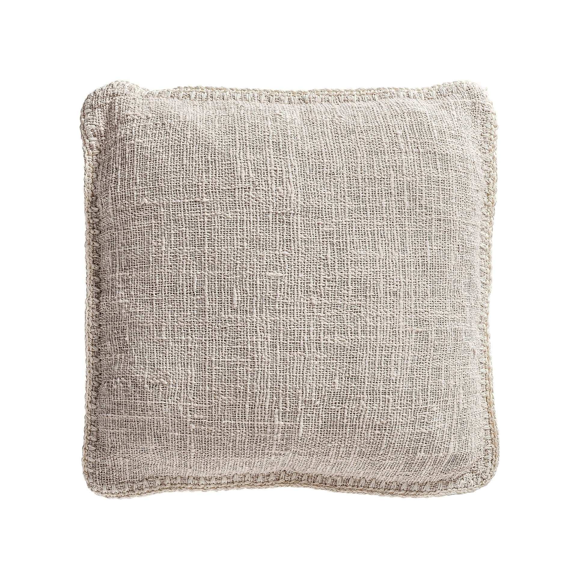 Подушка декоративная Clancy 50x50 кремовая Vical