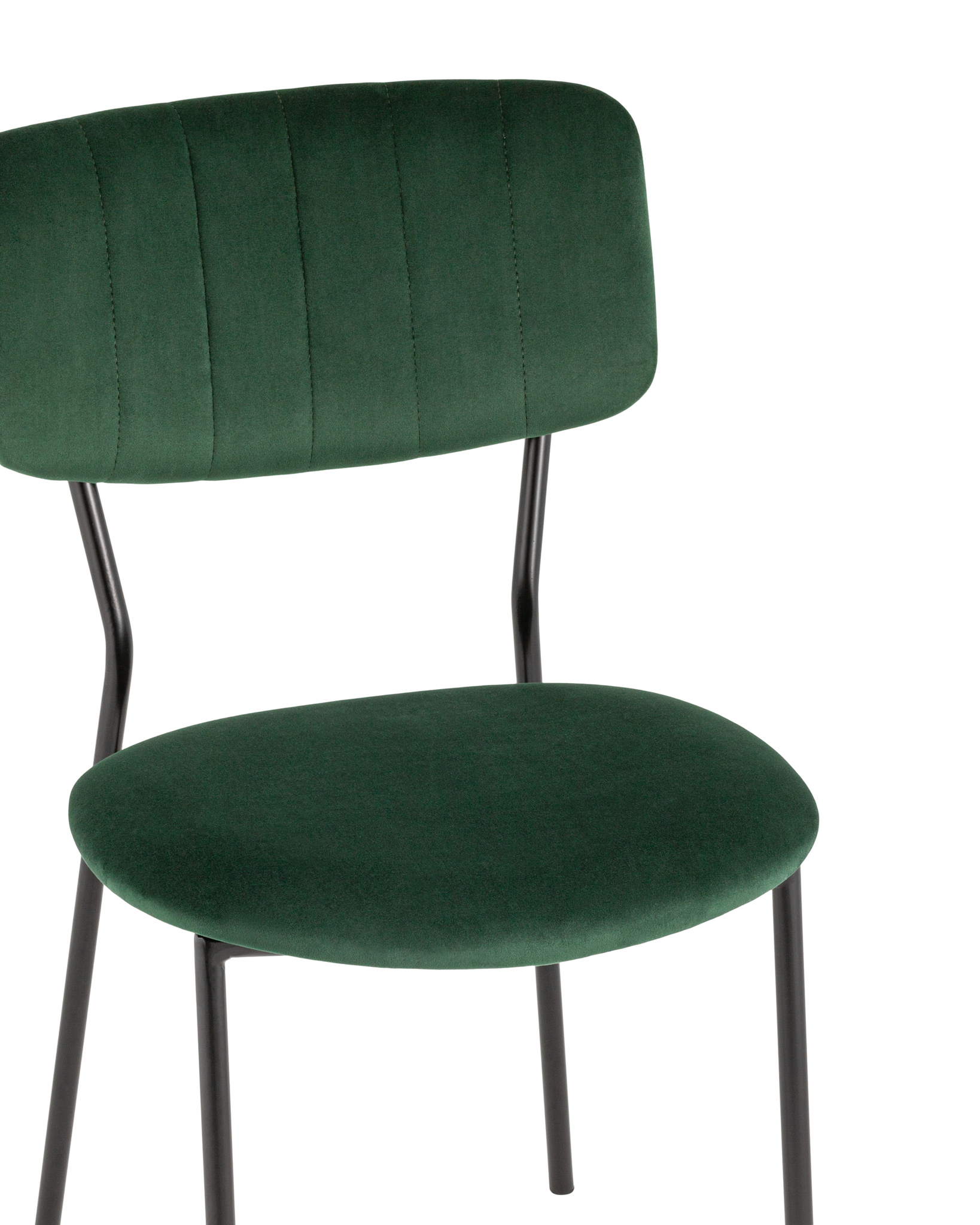 Стул Бандо велюр зелёный Stool Group