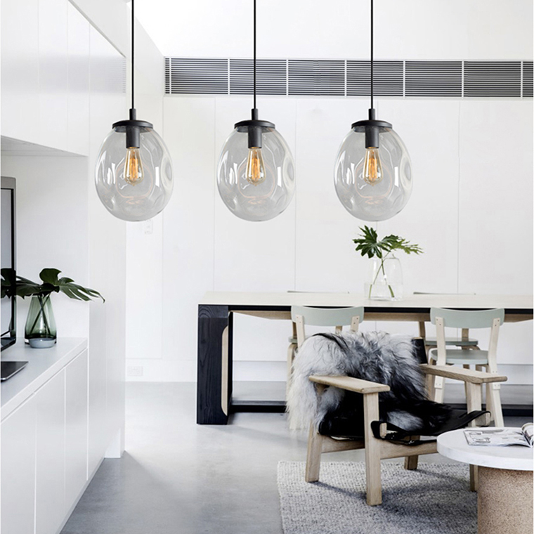 Подвесной светильник GLASSBALL 4 B Beige by ImperiumLoft