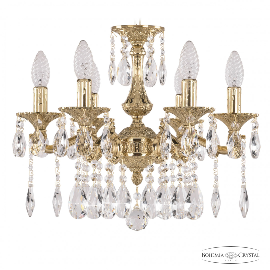 Люстра бронзовая с хрусталём 72102/6/125 A G