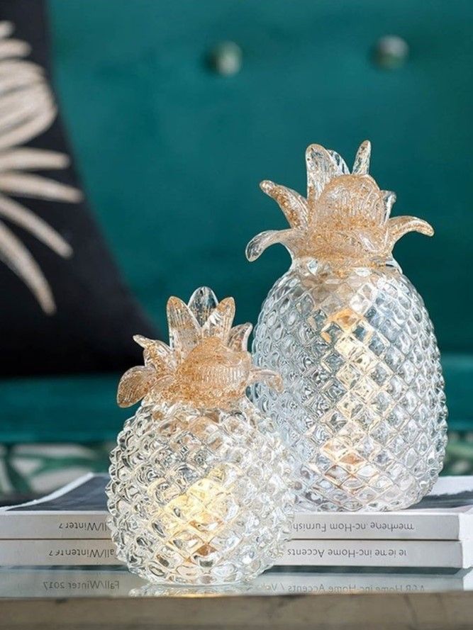 Декор Ананас с подсветкой Glasar 76894