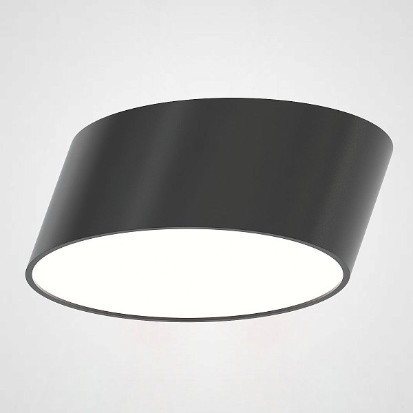 Потолочный светильник INCLINE D40 H16 Black by ImperiumLoft