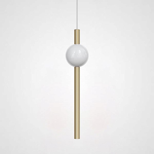 Подвесной светильник broom ORION GLOBE LIGHT gold D L600 by ImperiumLoft