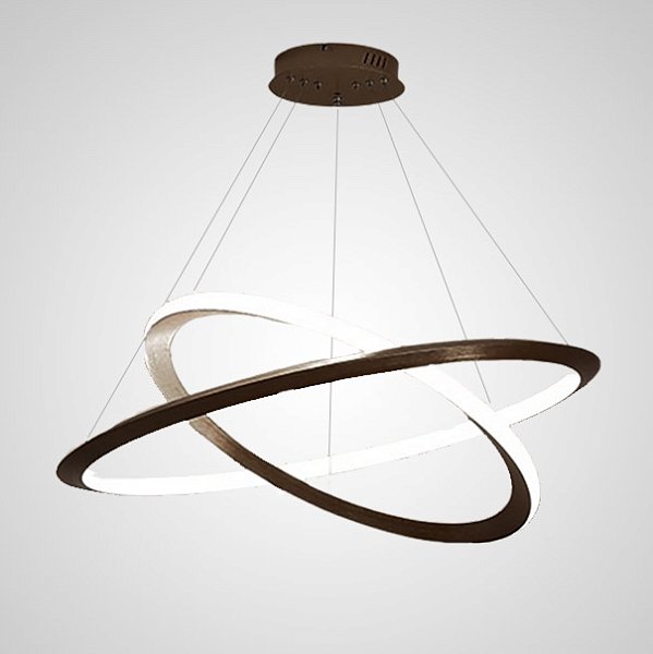Подвесная люстра HANDLE D D45 D65 Brown by ImperiumLoft
