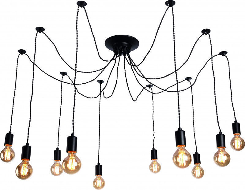 Подвесной светильник Arte Lamp A9184SP-10BK