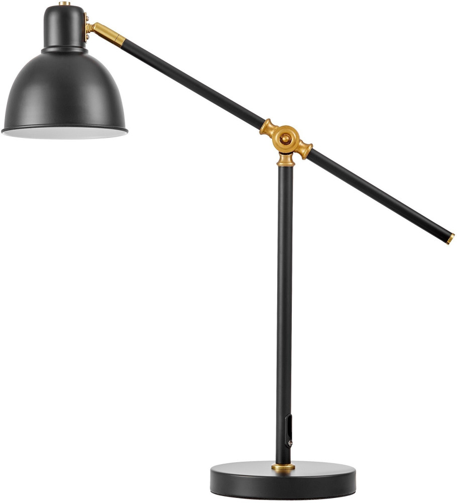 Интерьерная настольная лампа Lumina Deco LDT 7736-1 BK+MD