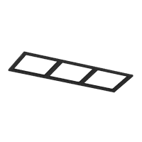 Рамка SWG COMBO-3S3-BL