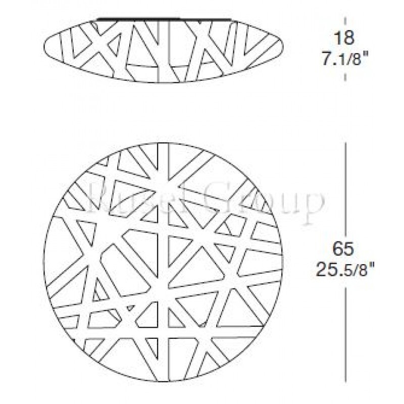 Настенно-потолочный светильник Leucos  X-RAY P-PL65 (ALT LUCIALTERNATIVE)