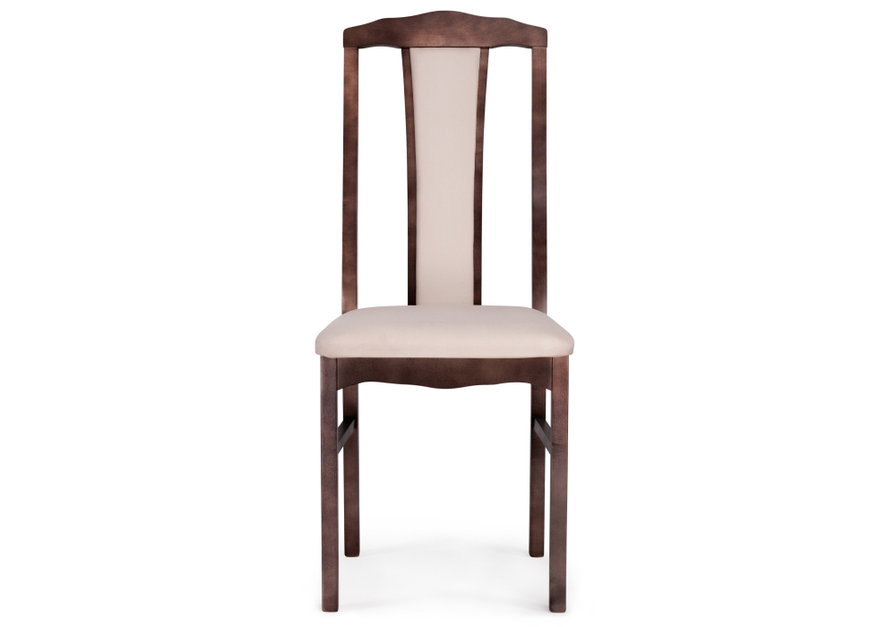 Стул деревянный Woodville Гроджин бежевый / орех 528934