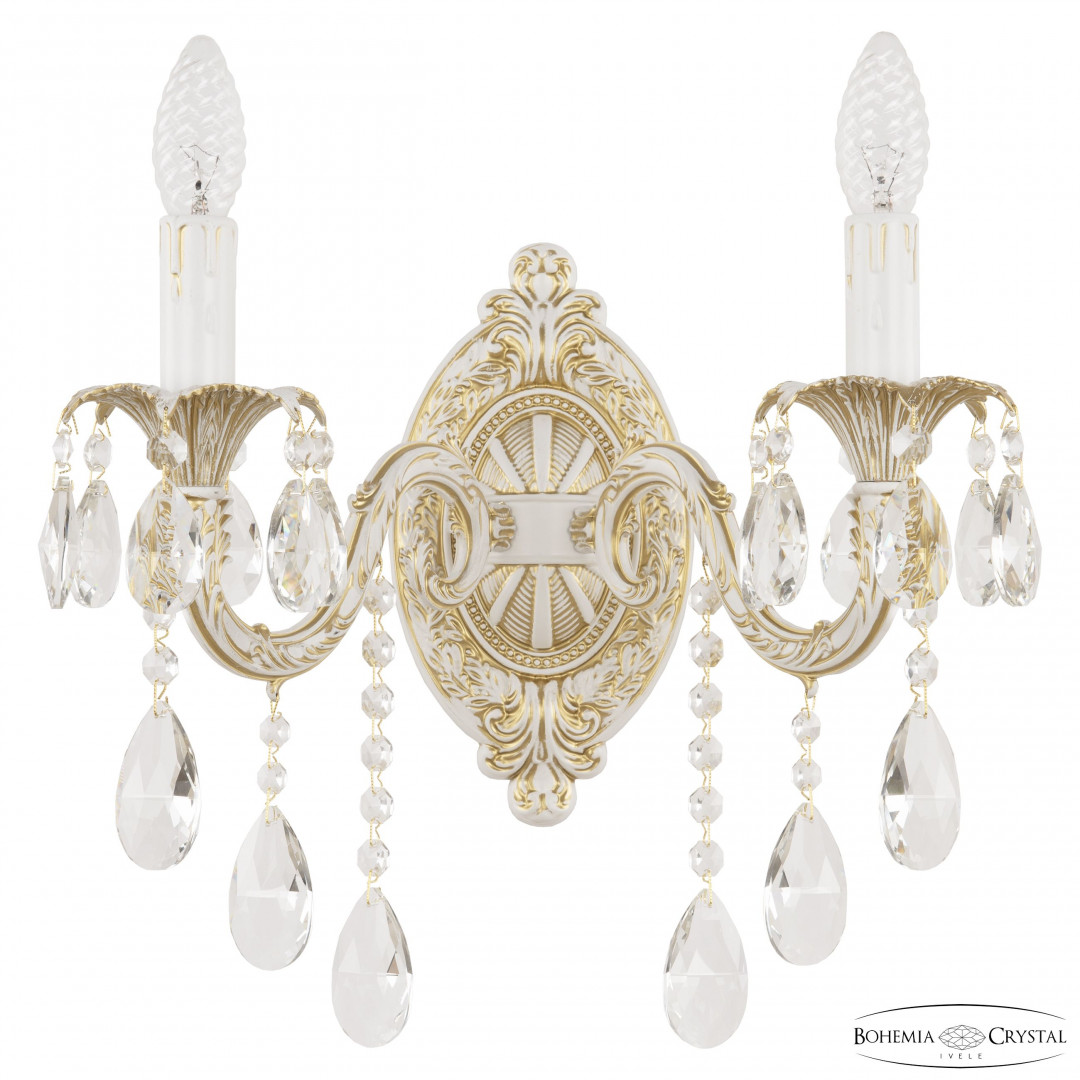 Бра хрустальные AL7901B10/2/175 B WMG Bohemia Ivele Crystal