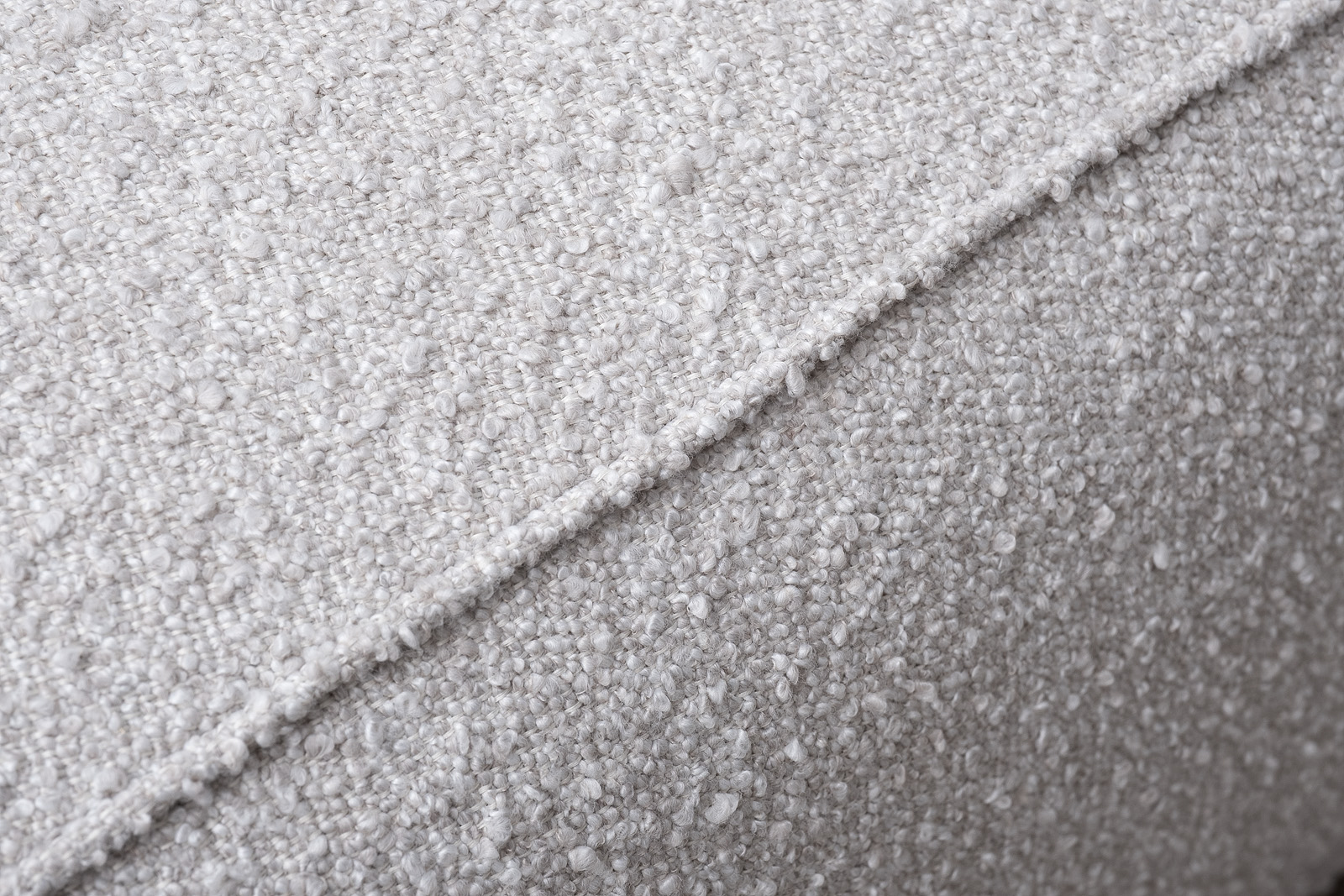 Диван трехместный GD/Toulon (левый) бежевый букле Orso BEG 257*119*72 Garda Decor GD/TOULON-3TL-ORSO BEG