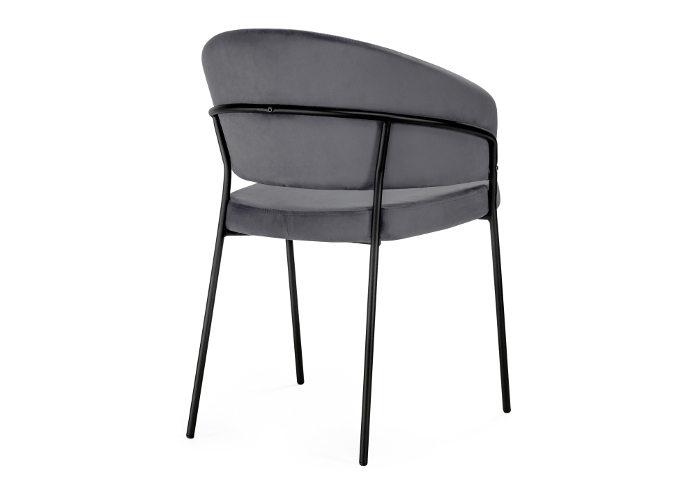 Стул Woodville Лео антрацитовый / черный 528456