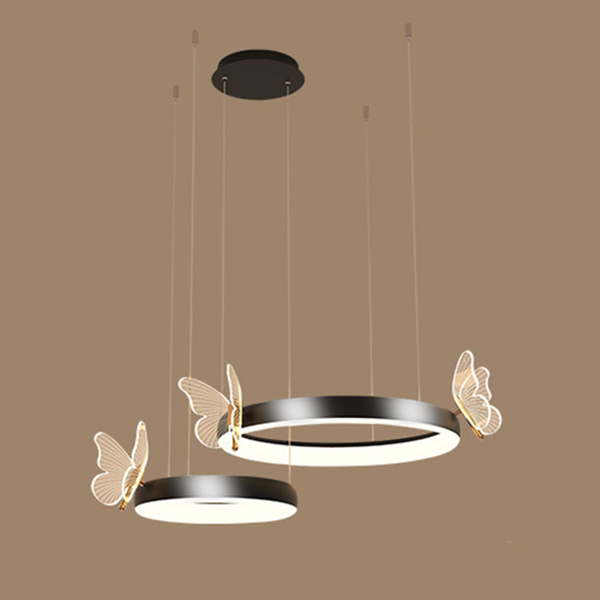 Подвесная люстра BABETTA D С D60+80 Black by ImperiumLoft