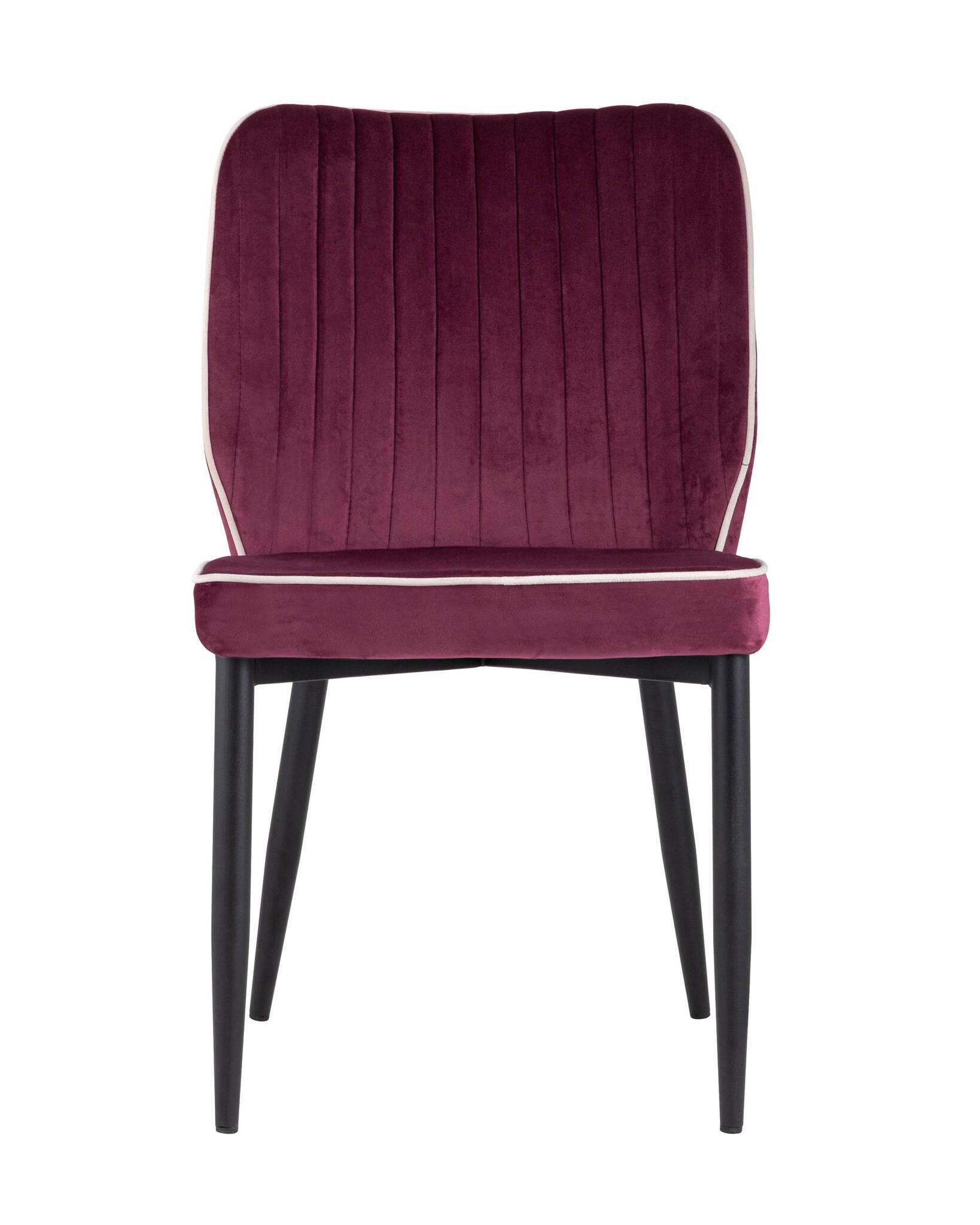 Стул Лоренс велюр бордовый Stool Group