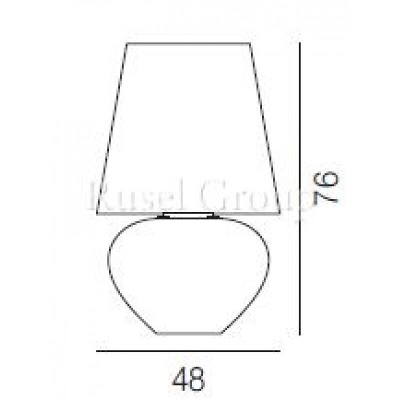 Настольная лампа Vistosi NAXOS LT 76
