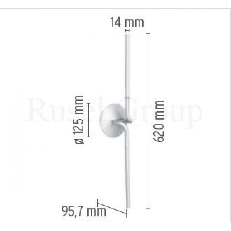 Настенный светильник Flos LIGHTSPRING DOUBLE