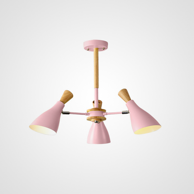 Люстра на штанге TUNE L3 Pink by ImperiumLoft