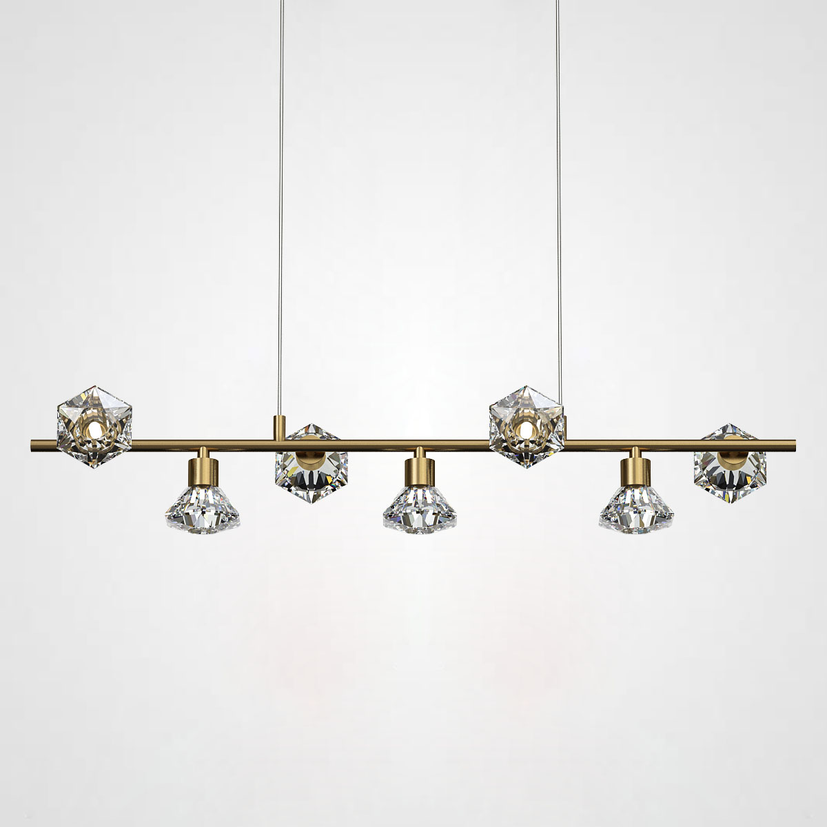 Подвесной светильник KENDRA L83 Gold by ImperiumLoft