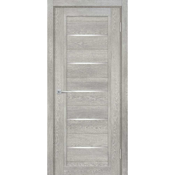 Межкомнатная дверь Graf ТЕХНО-809 белый лакобель Чиаро гриджио (2000 х 800)