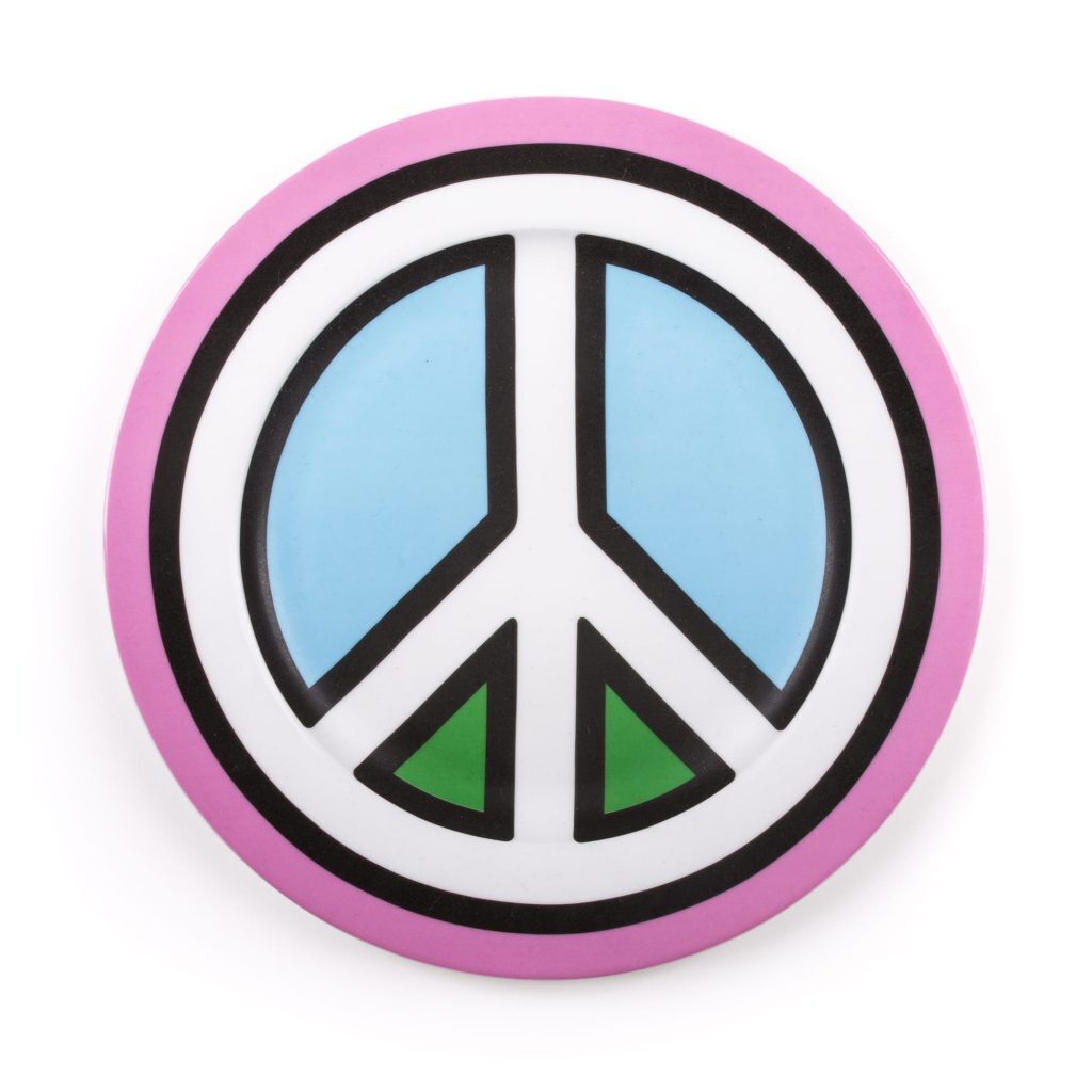 Тарелка Seletti Peace 17202