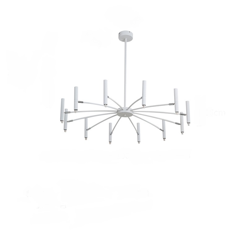 Люстра POP P40 Chandelier 12 lamps D100 Mod.A White by ImperiumLoft