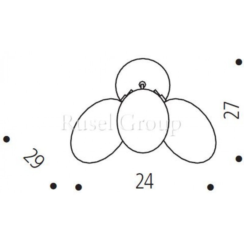 Настенный светильник de MAJO PRO SECCO A3