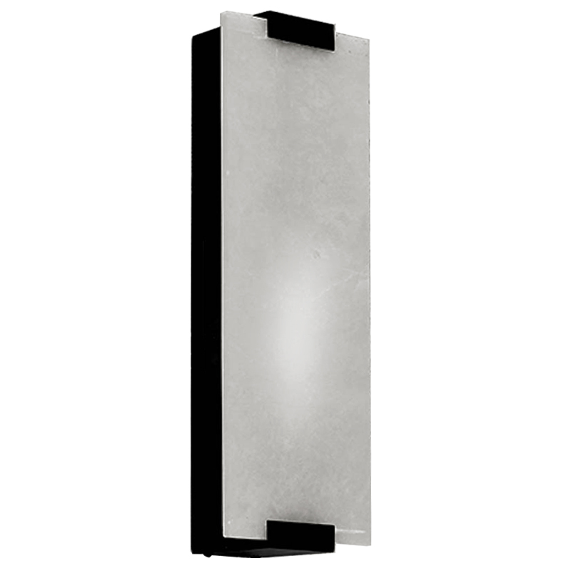 Бра Marble Rectangle Wall Lamp Black By Imperiumloft