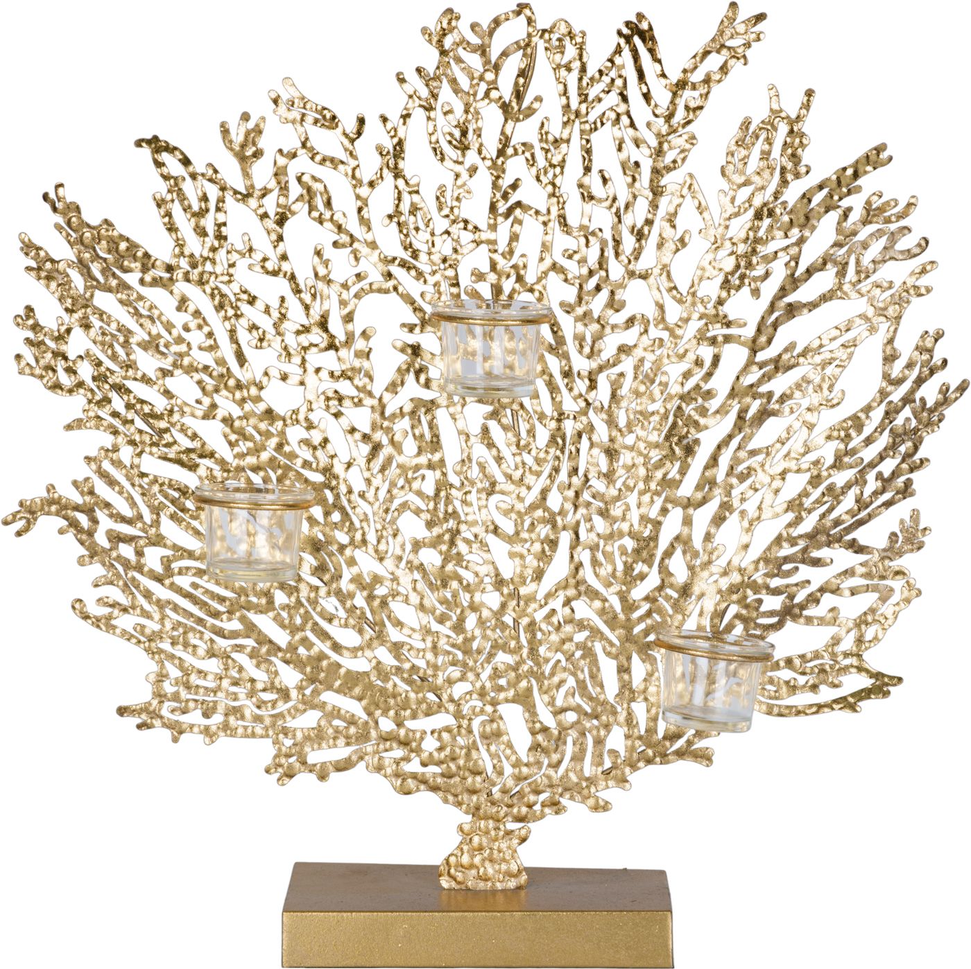 Подсвечник настольный на свечи Glasar 57-089