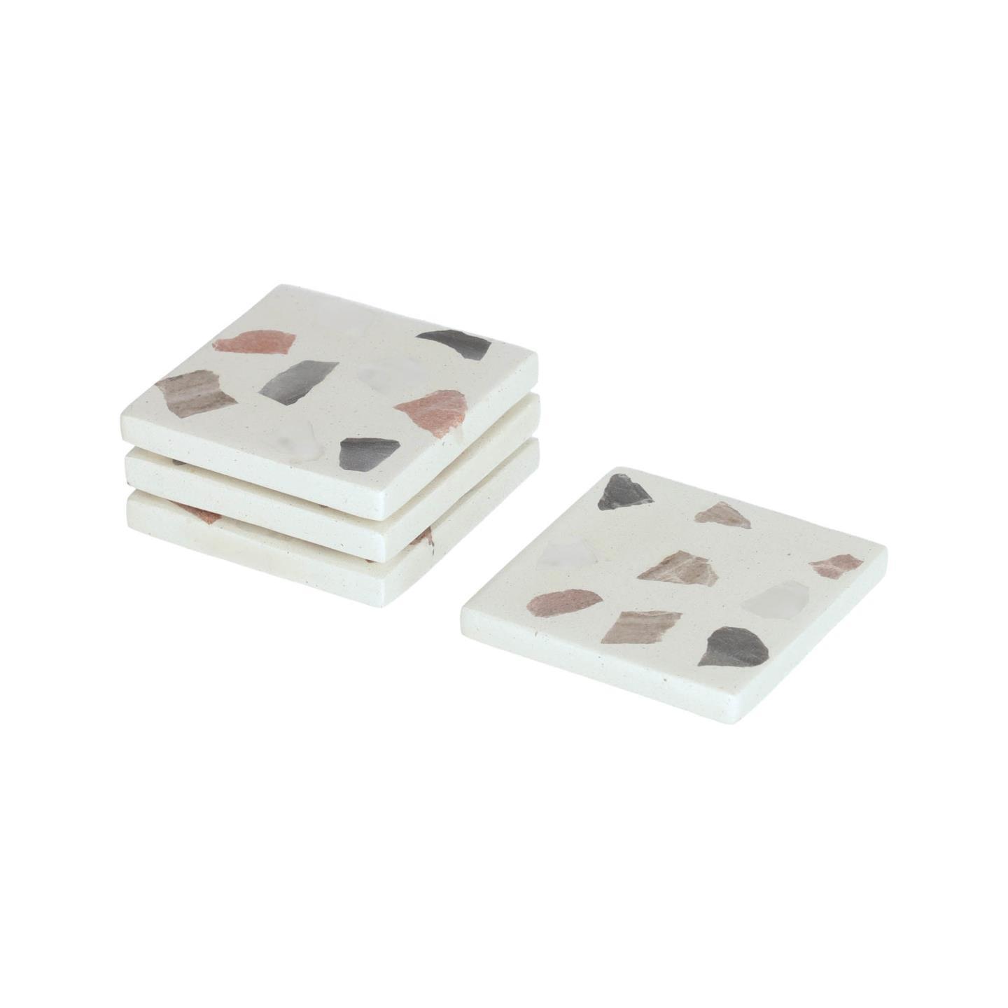 Temira набор из 4 квадратных подставок под кружки La Forma (ex Julia Grup)