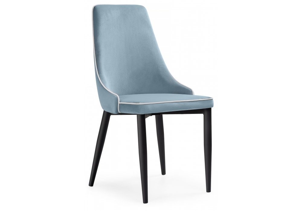 Стул Woodville Kora 1 light blue / white / black 15080