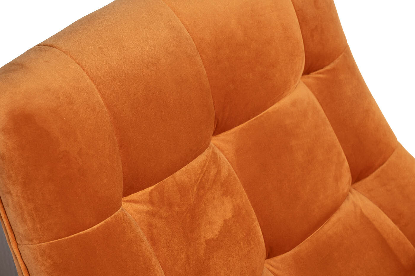 Кресло вращающееся велюровое терракотовое Garda Decor 48MY-KRES-2730 TER