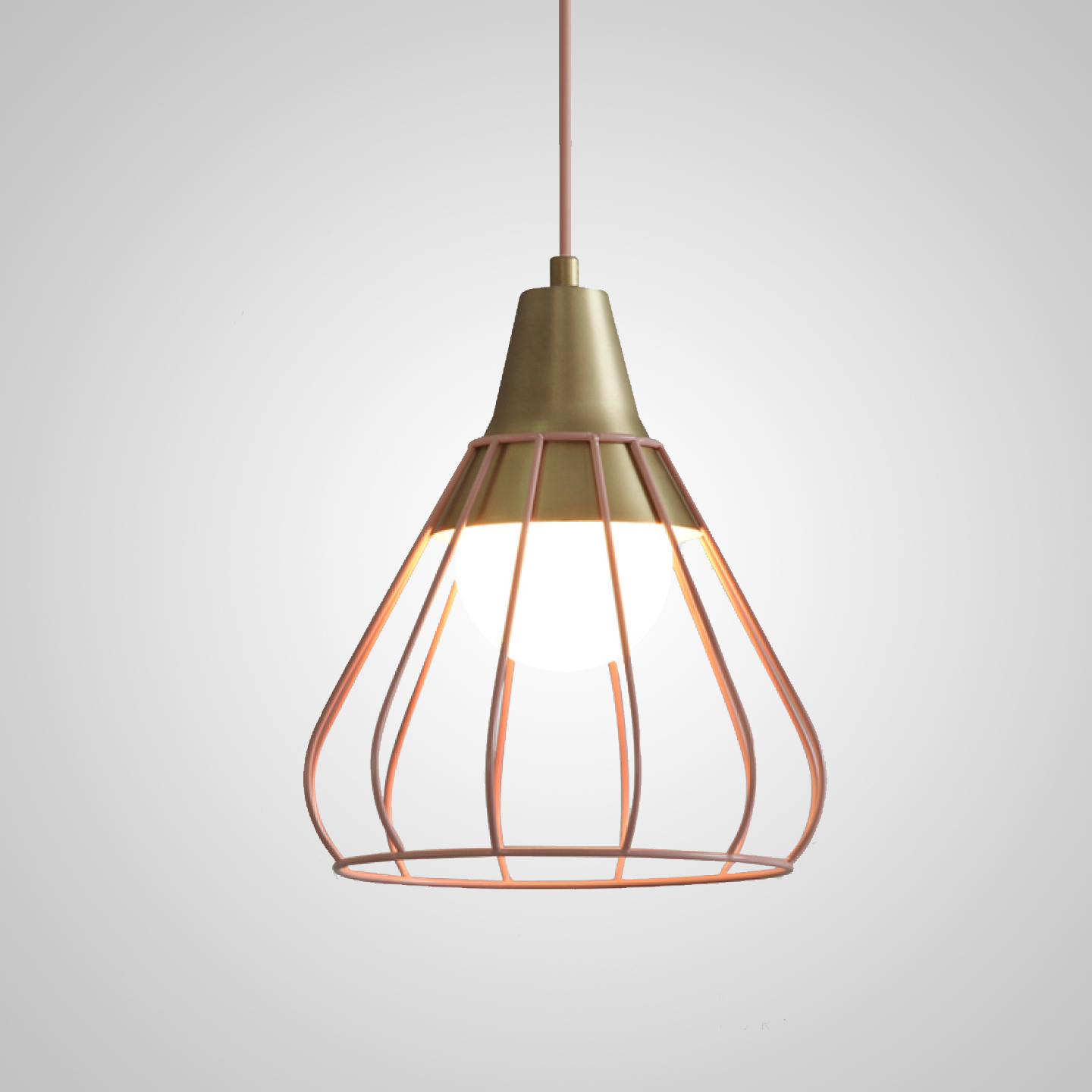 Подвесной светильник GRID4 D23 White by ImperiumLoft