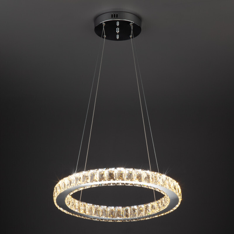 Подвесная люстра Eurosvet 90023/1 хром