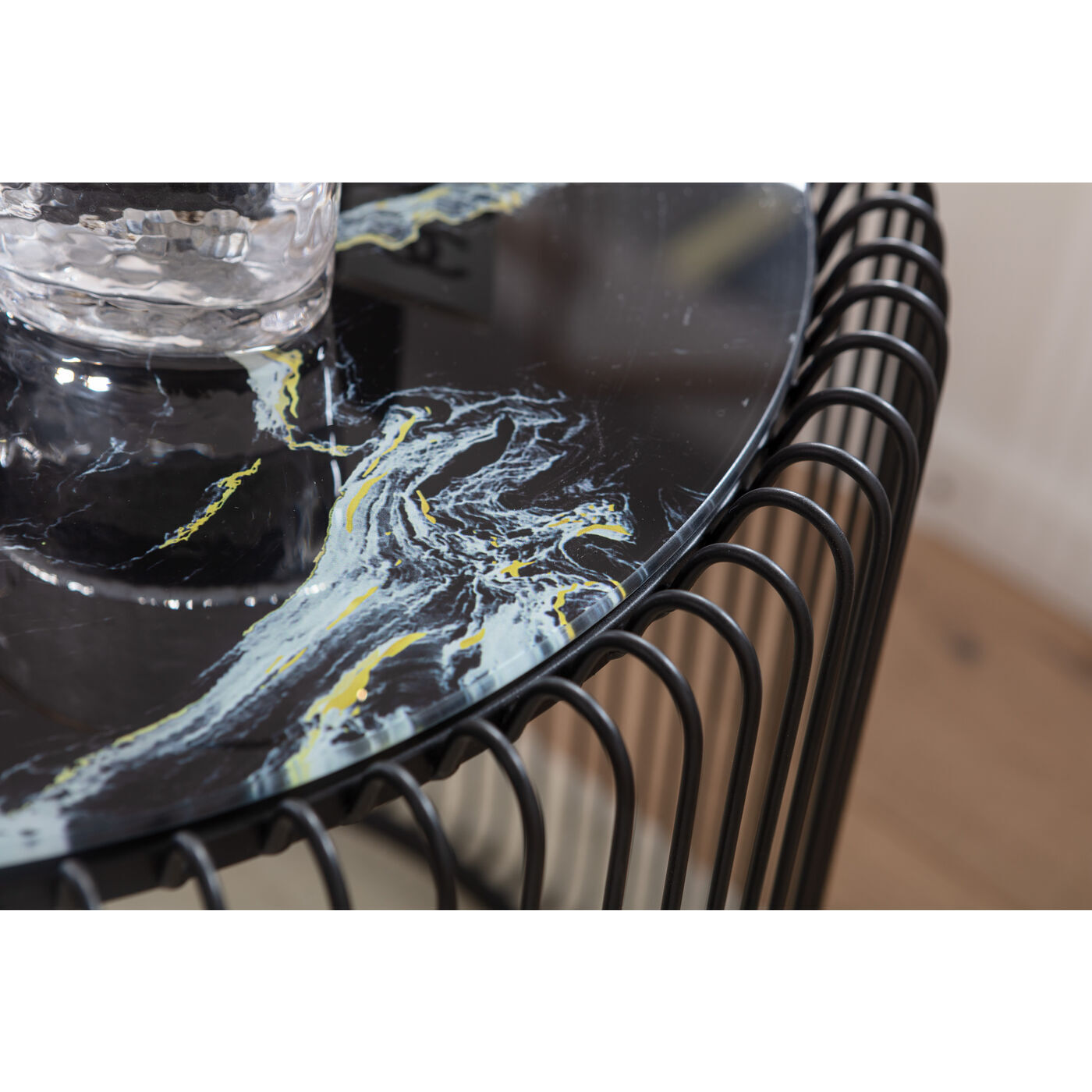 Столик кофейный KARE Wire 84327