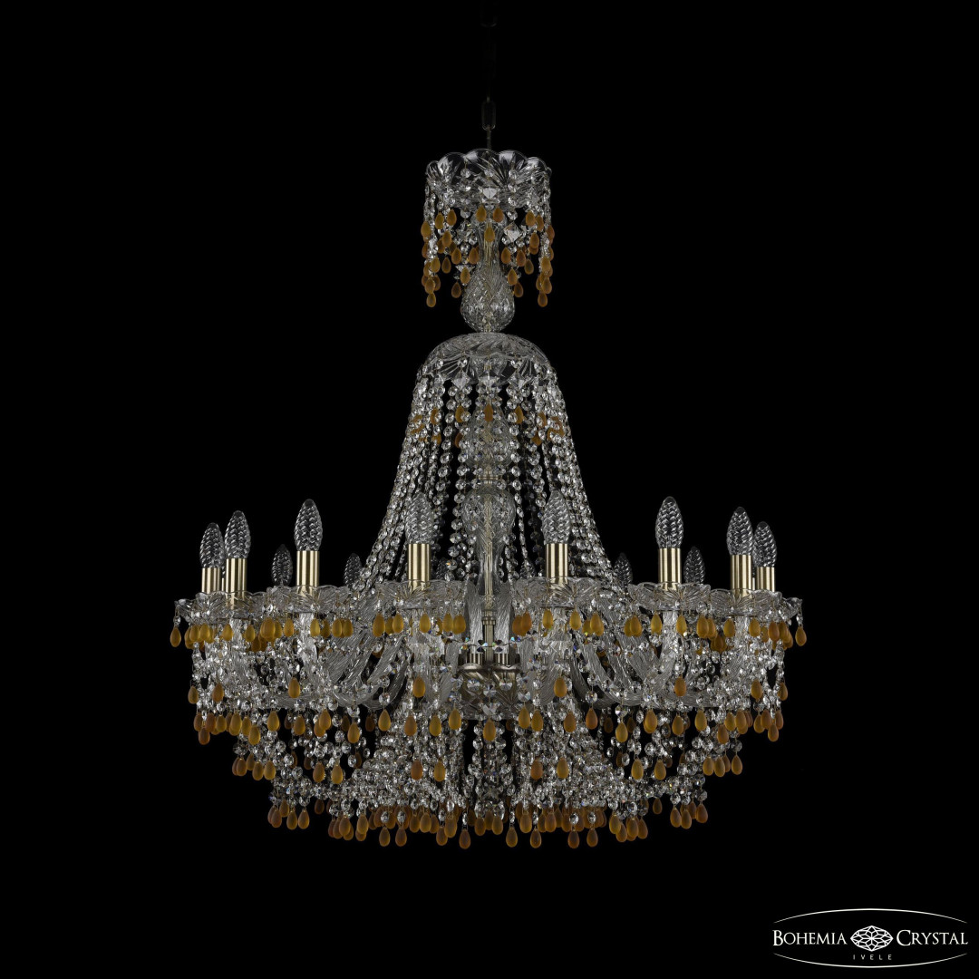 Люстра хрустальная 1410/16/300/XL-95 Pa V1003 Bohemia Ivele Crystal