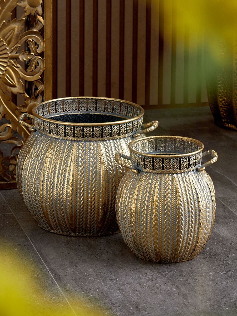 Вазы с ручками Эфиопия, набор Glasar 57-458