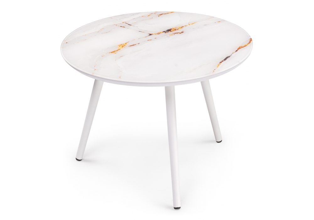 Журнальный стол Woodville Ватсония белый 500010