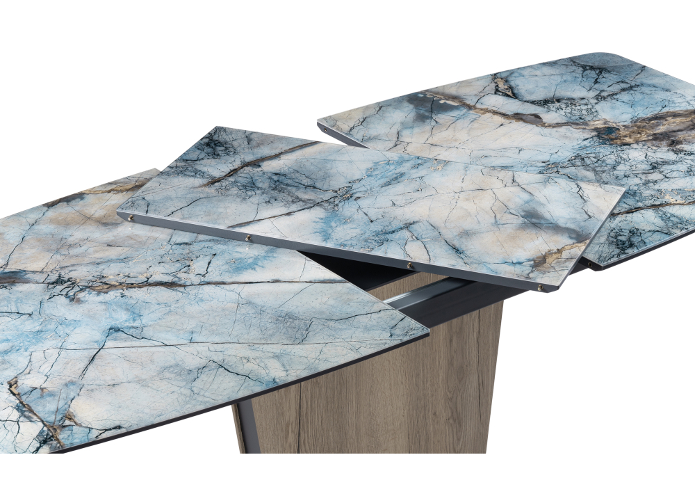 Стол Woodville Теон магеллан / галифакс натуральный / графит 474320