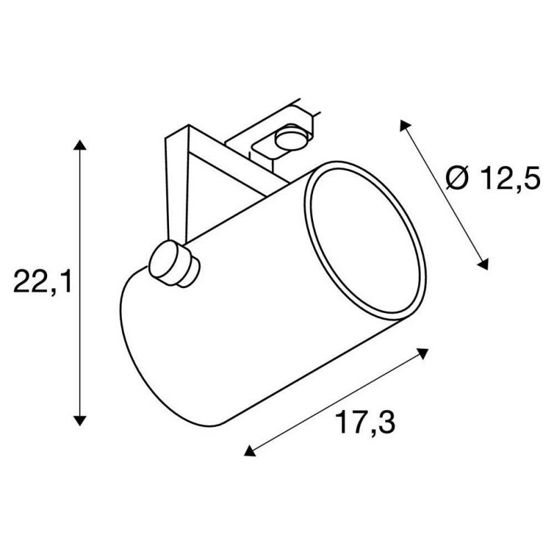 Точечный светильник SLV 153814