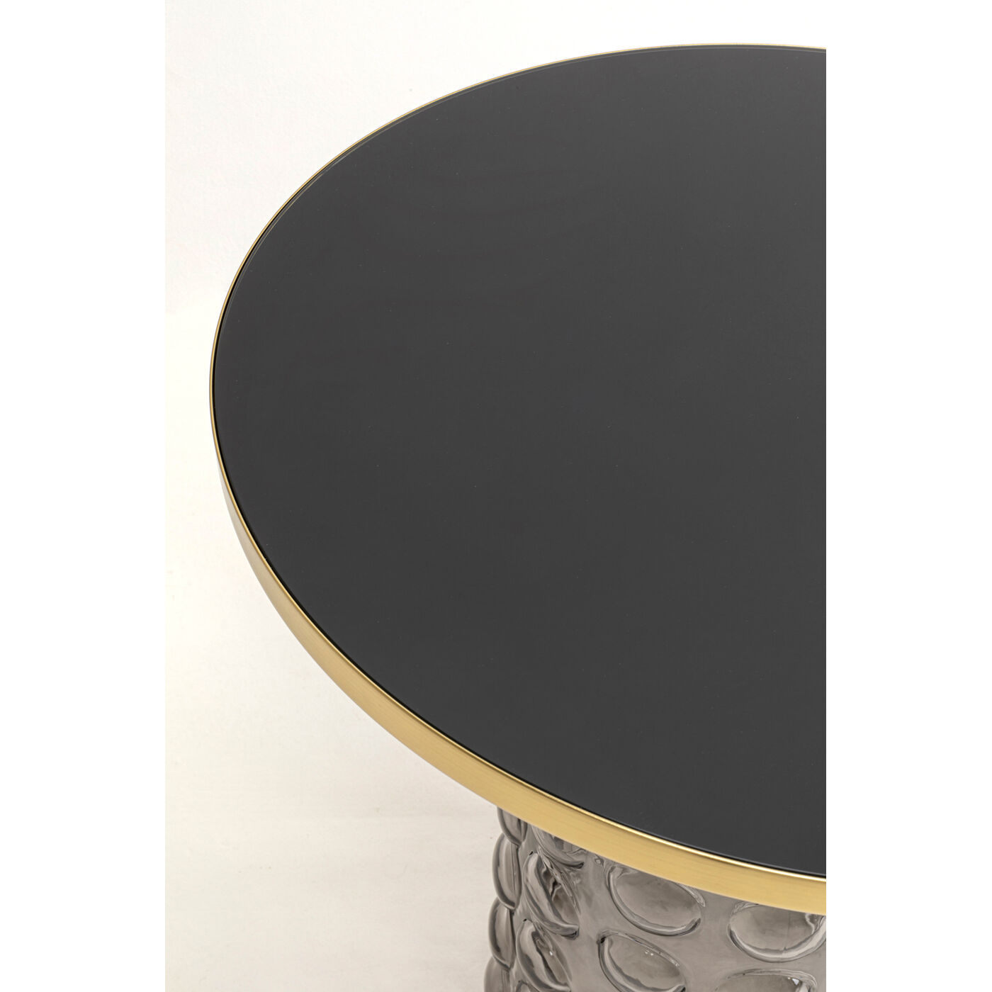 Стол приставной Lola Smoke Ø50cm KARE 70647