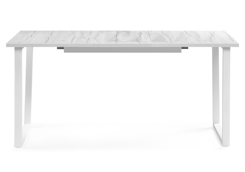 Стол деревянный Woodville Стол раскладной Лота Лофт 120 25 мм юта / матовый белый 489662