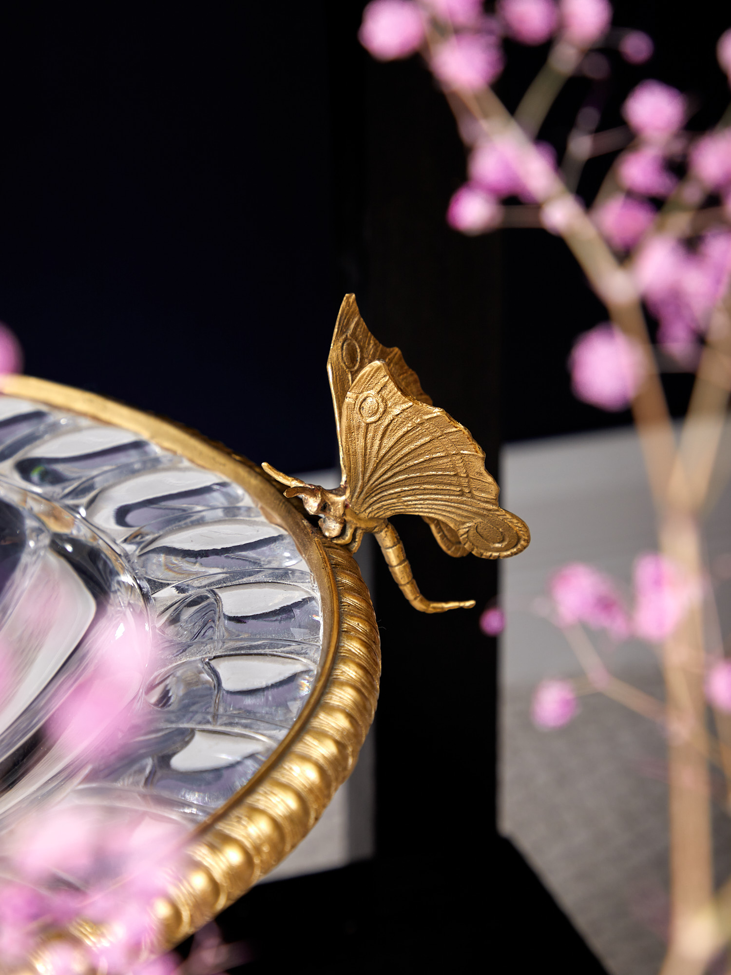 Чаша с бабочками Glasar HGL328/2/GLASS