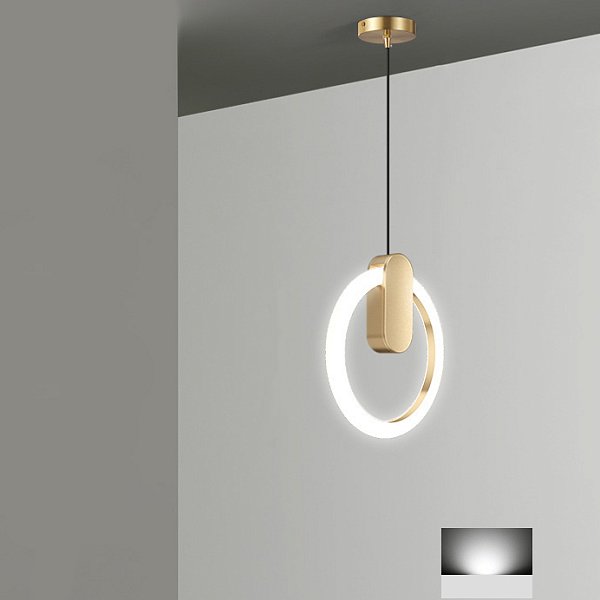Подвесной светильник GINA D20 Brass 4000К by ImperiumLoft